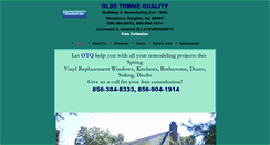Desktop Screenshot of oldetownequality.com